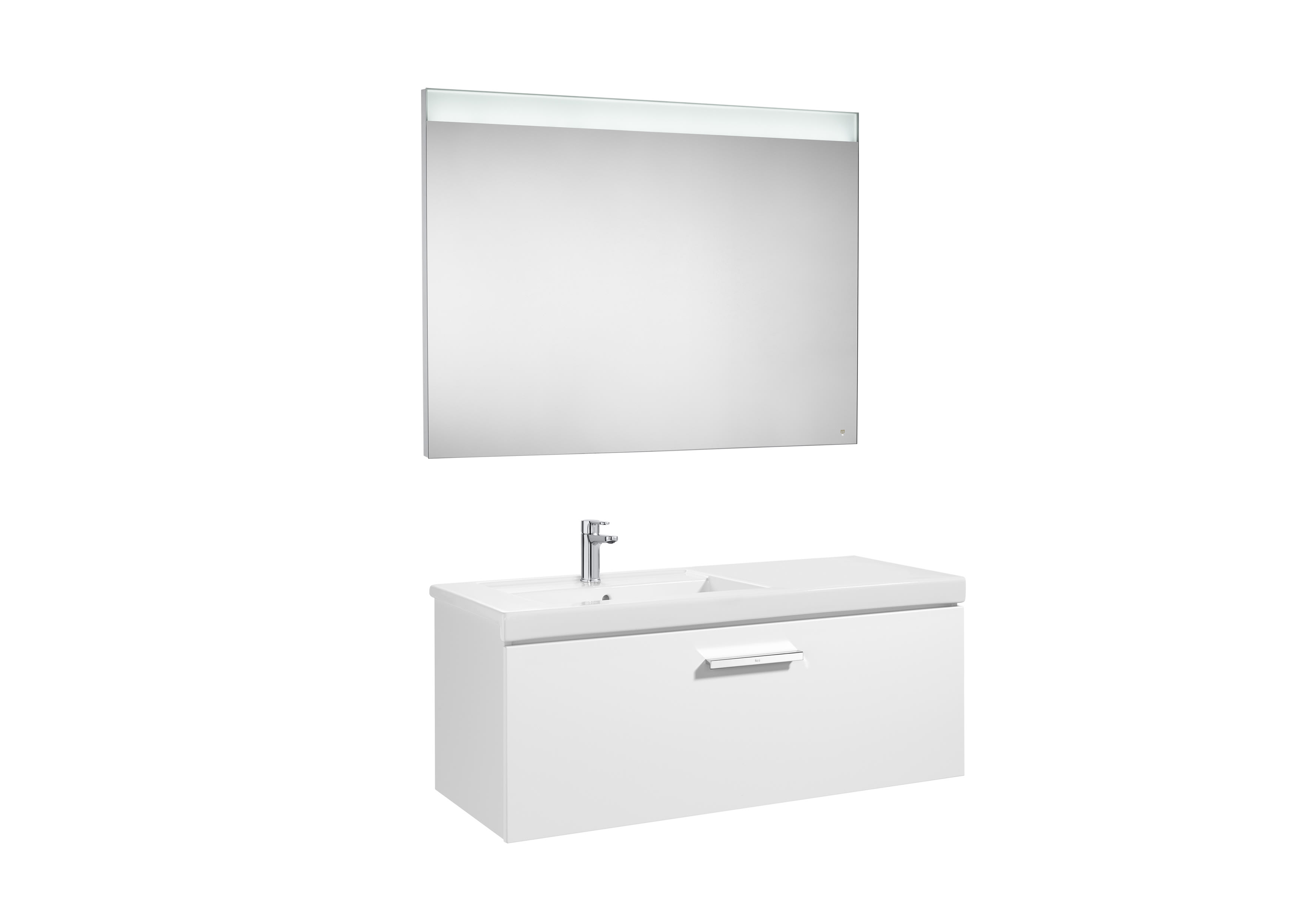 Movéis com lavatório Branco Brilho Prisma A855932806 Roca