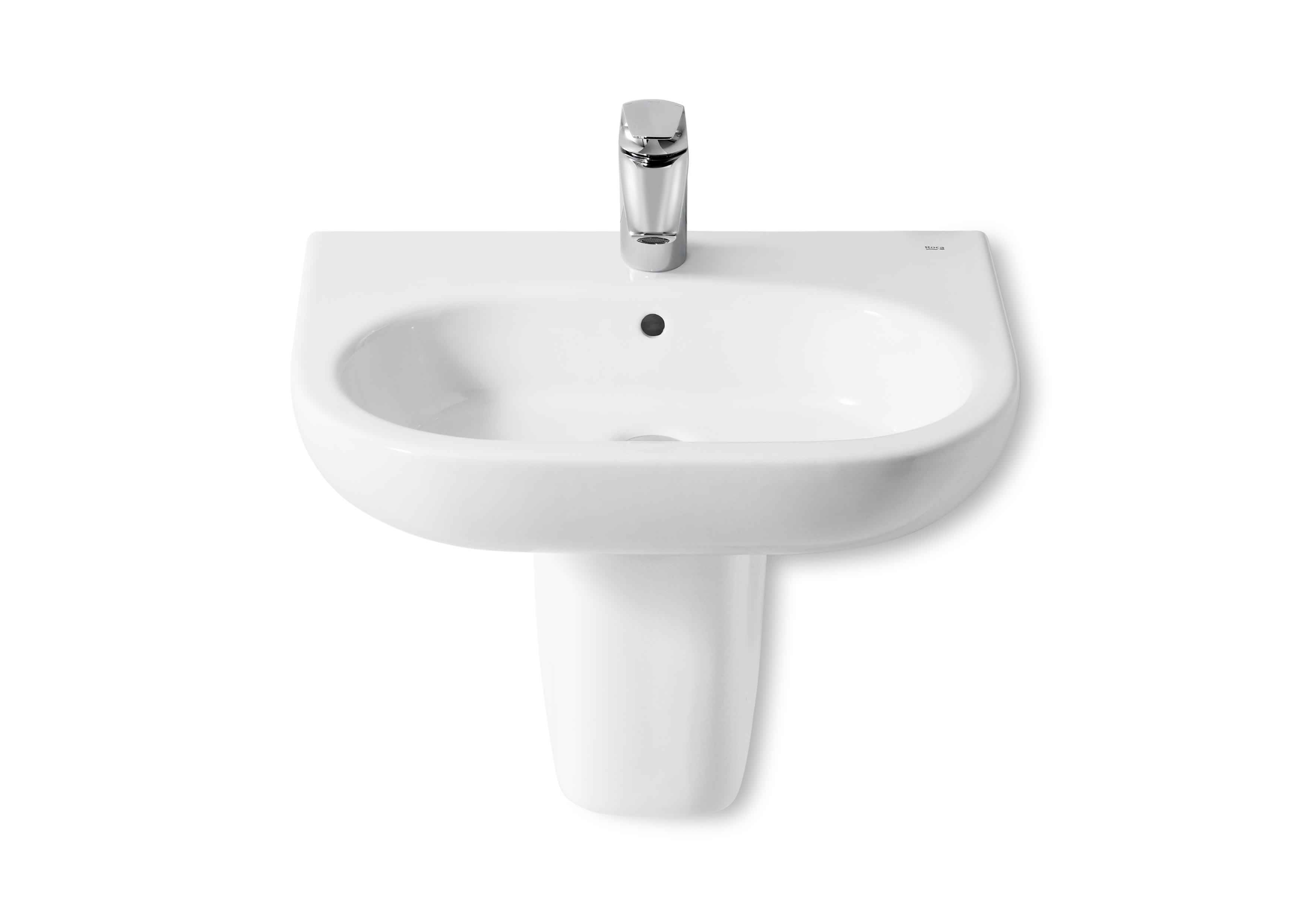 Lavatórios murais Branco Meridian A325242000 Roca