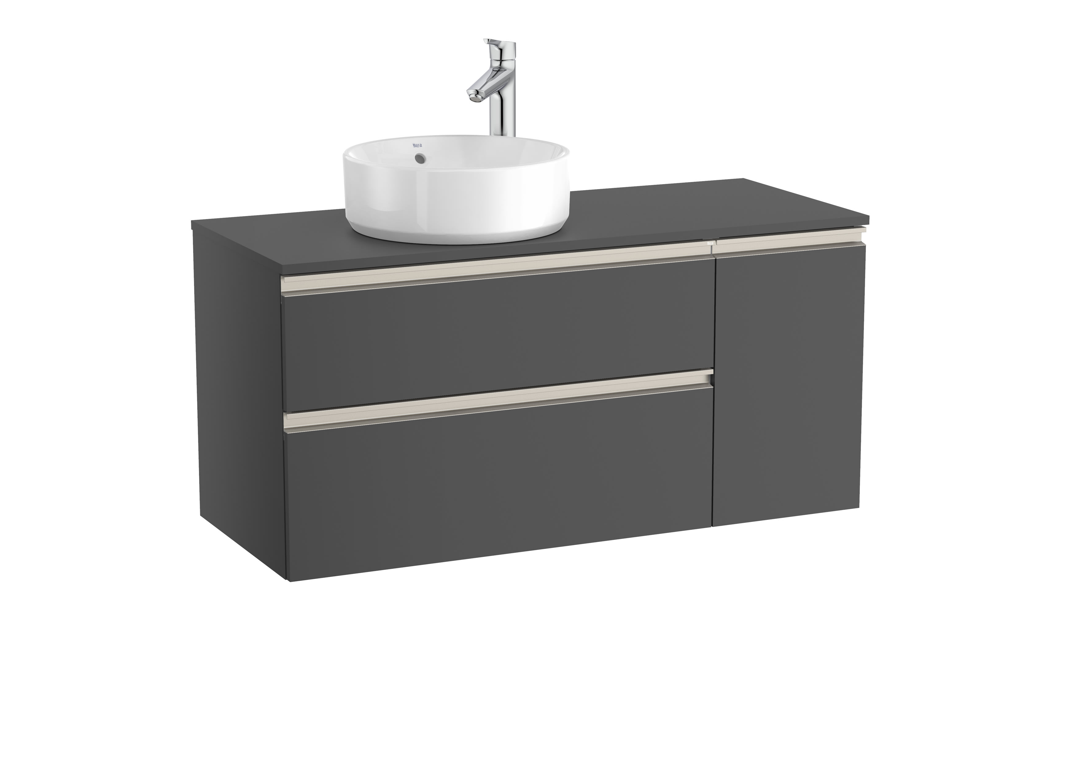 Móveis base Cinzento antracite The Gap A851505153 Roca