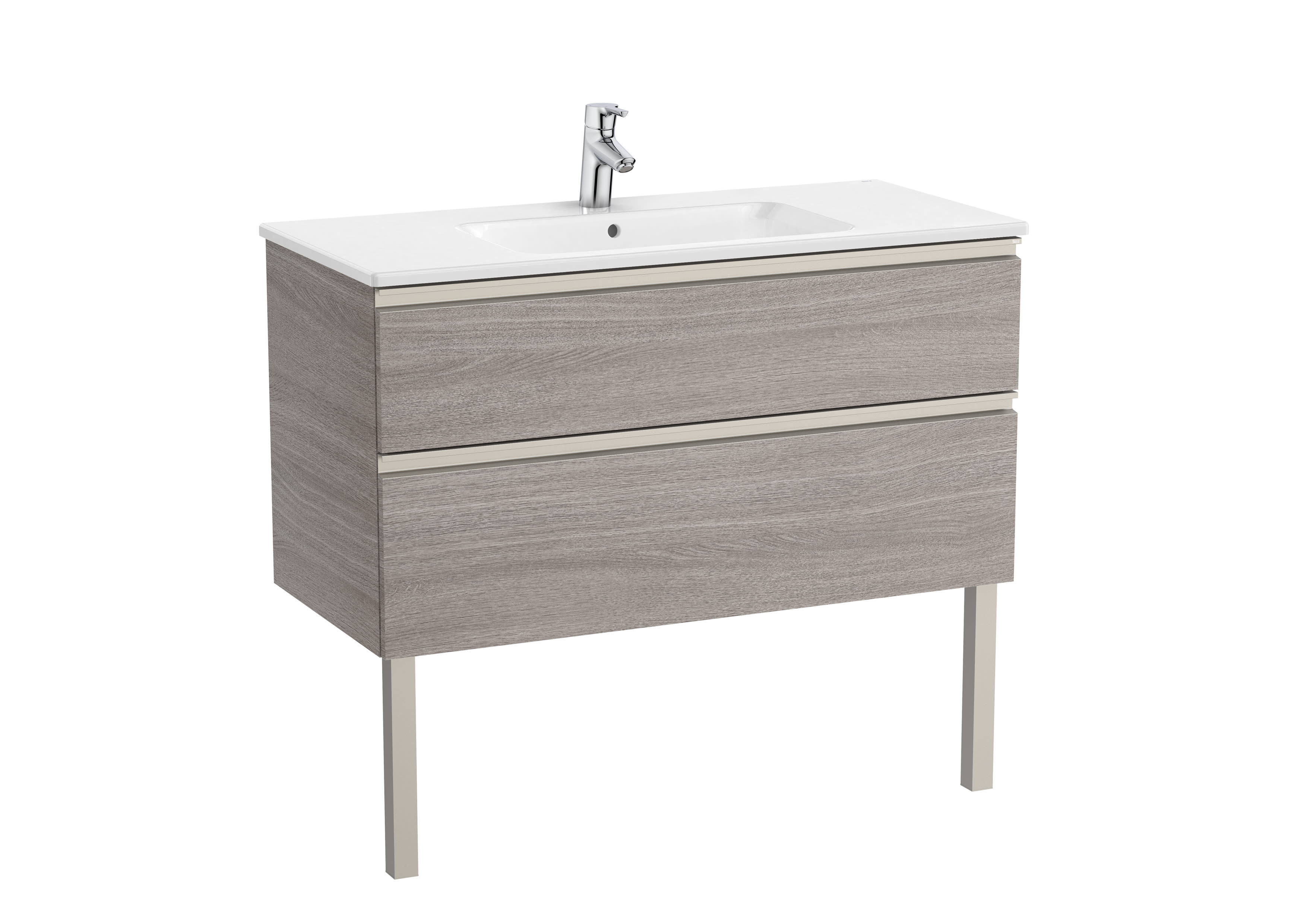 Movéis com lavatório Carvalho escuro citadino The Gap A851852402 Roca