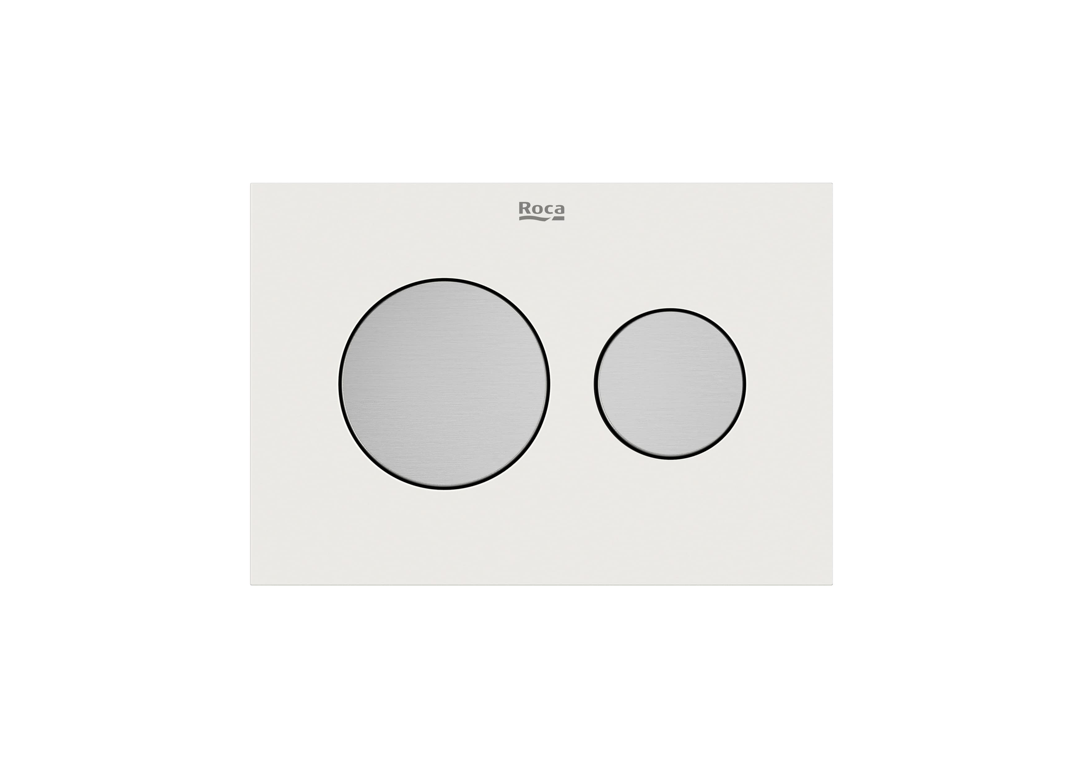 Placas de acionamento White Ceramic Duplo S A8905233DD Roca