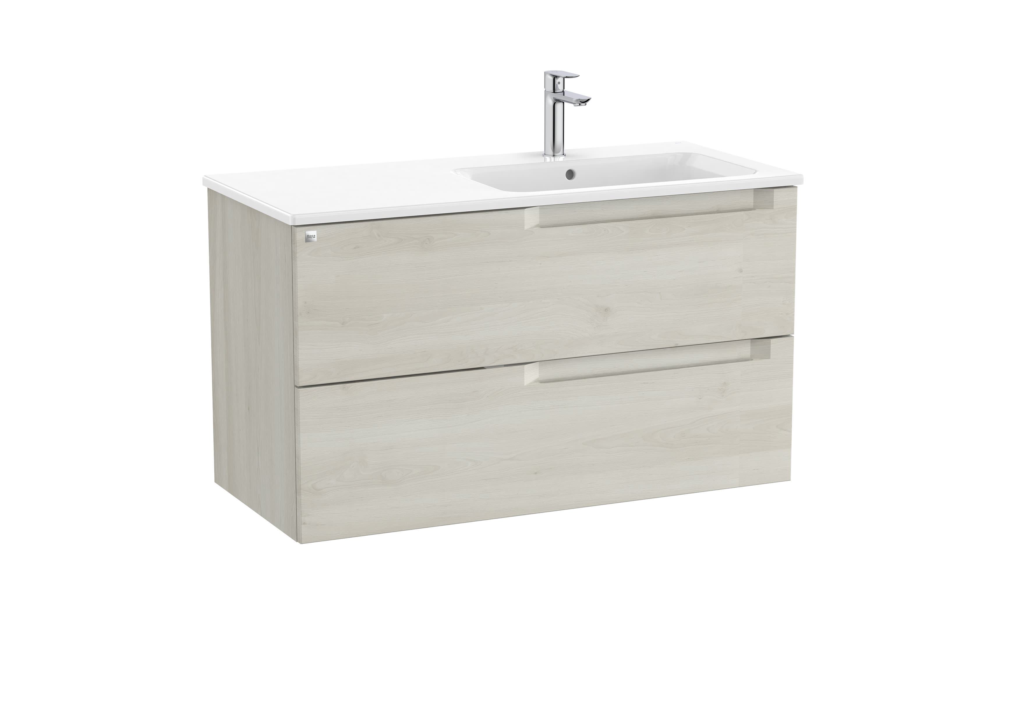 Movéis com lavatório White Wood Aleyda A851818525 Roca