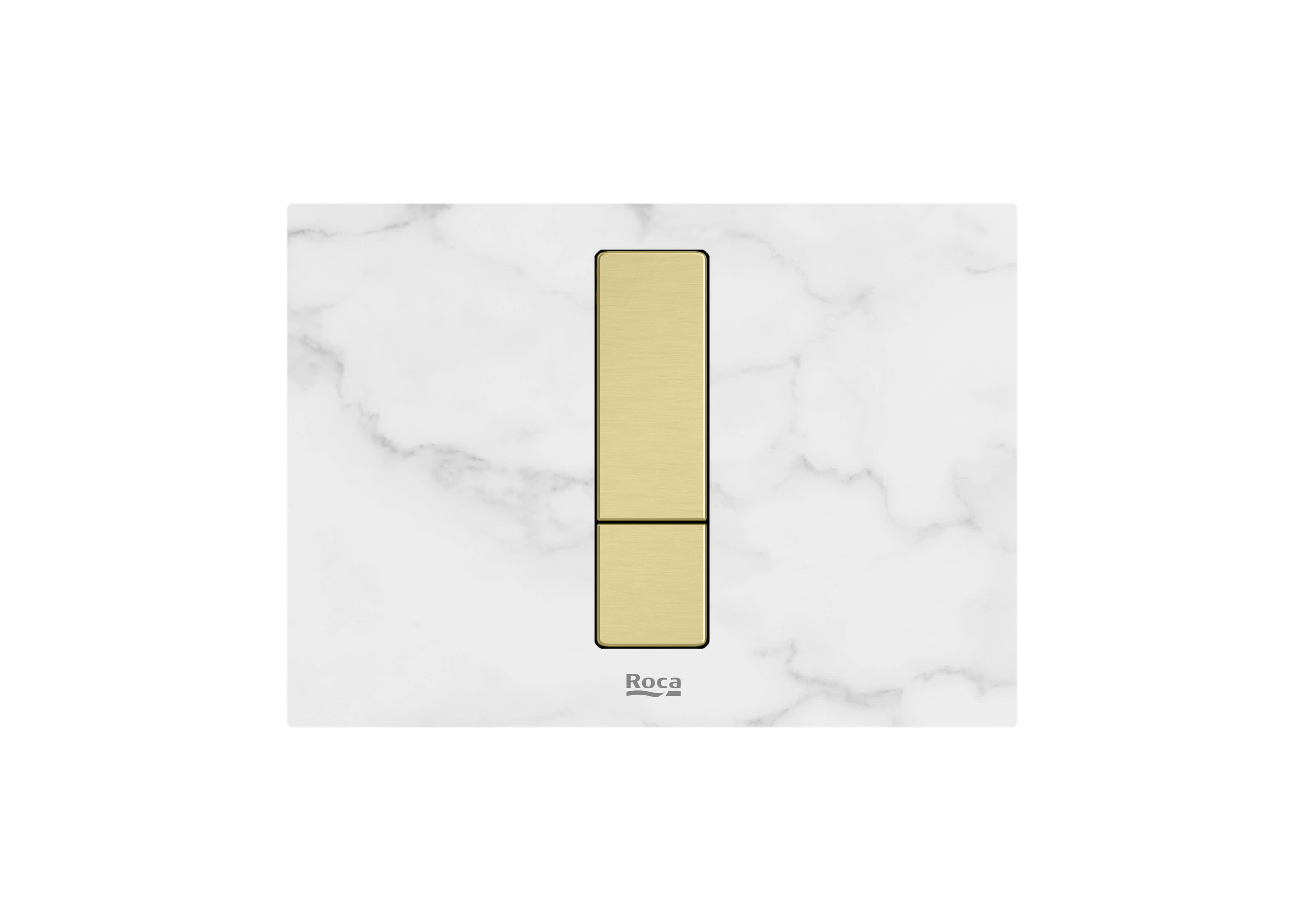 Placas de acionamento Marble Duplo S A8905213MM Roca