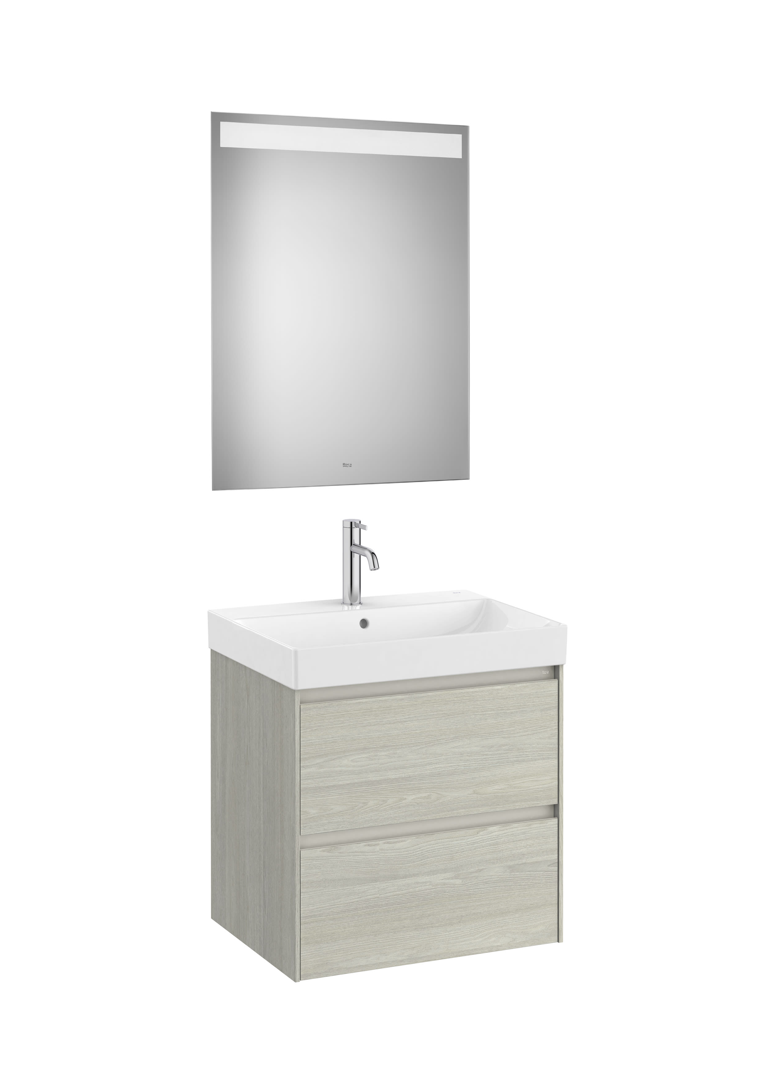 Movéis com lavatório White Oak Ona A851704512 Roca