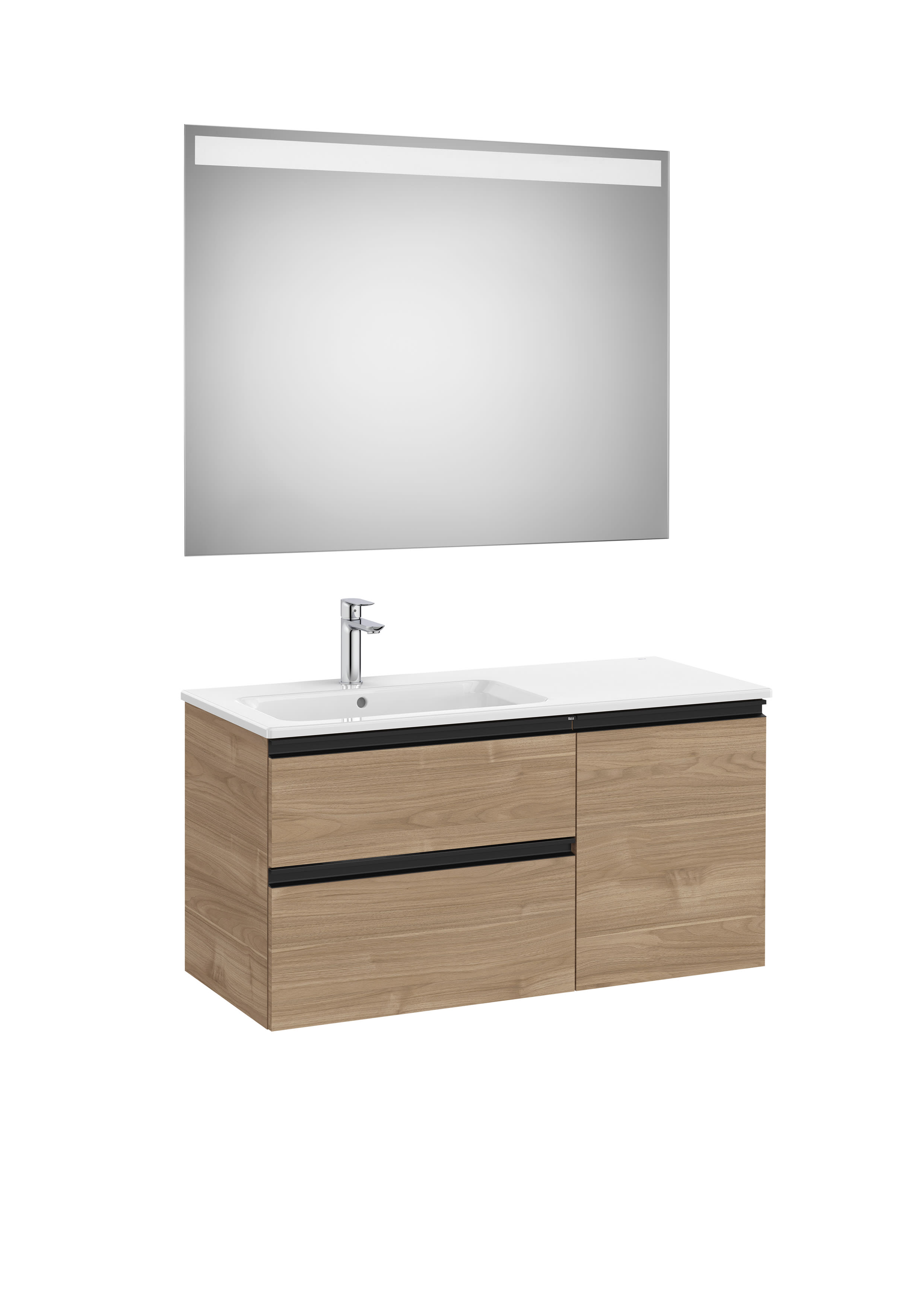 Movéis com lavatório Nogueira The Gap A851998517 Roca