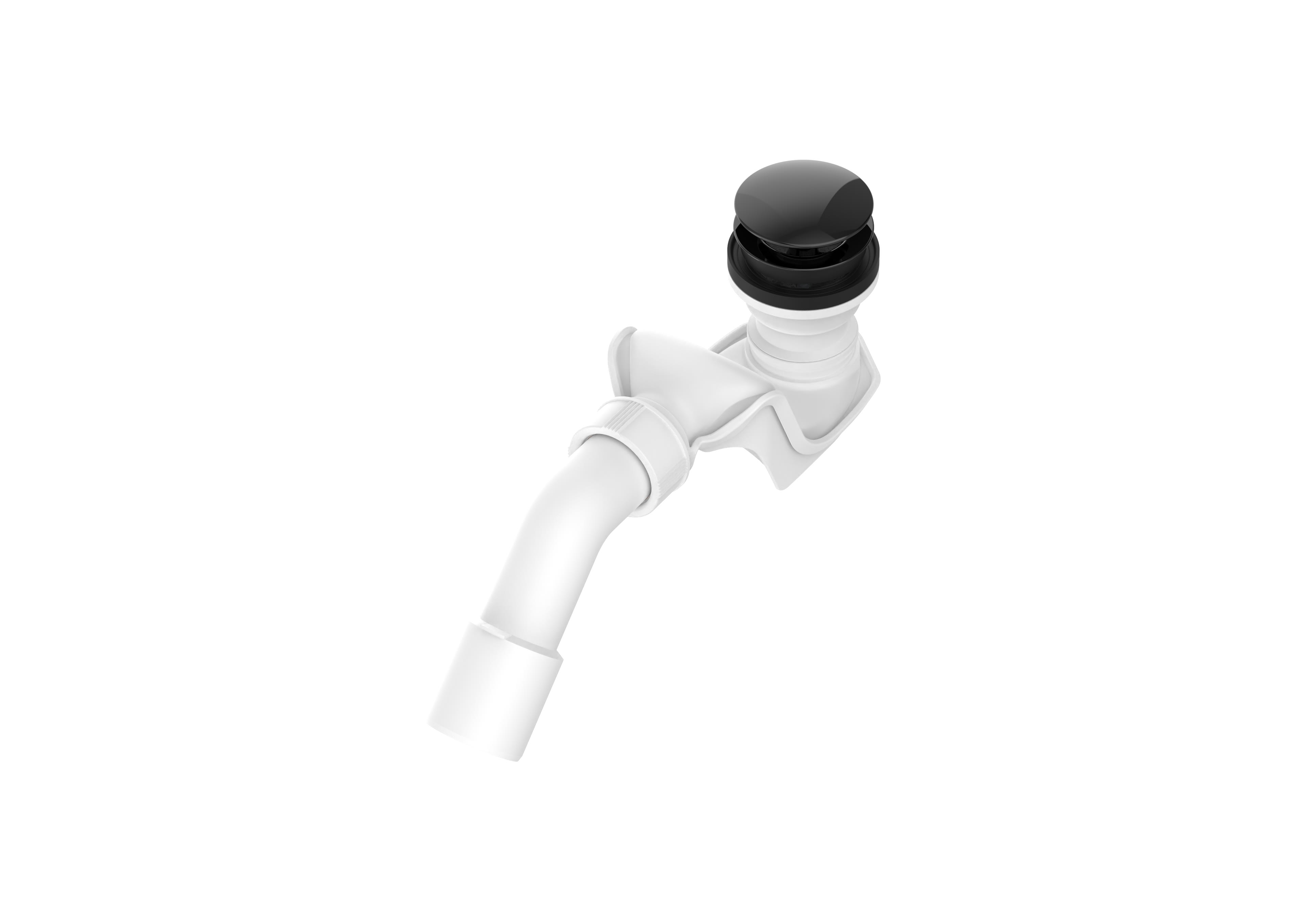 Complementos de torneiras Preto titânio Aqua A24L5810CN Roca