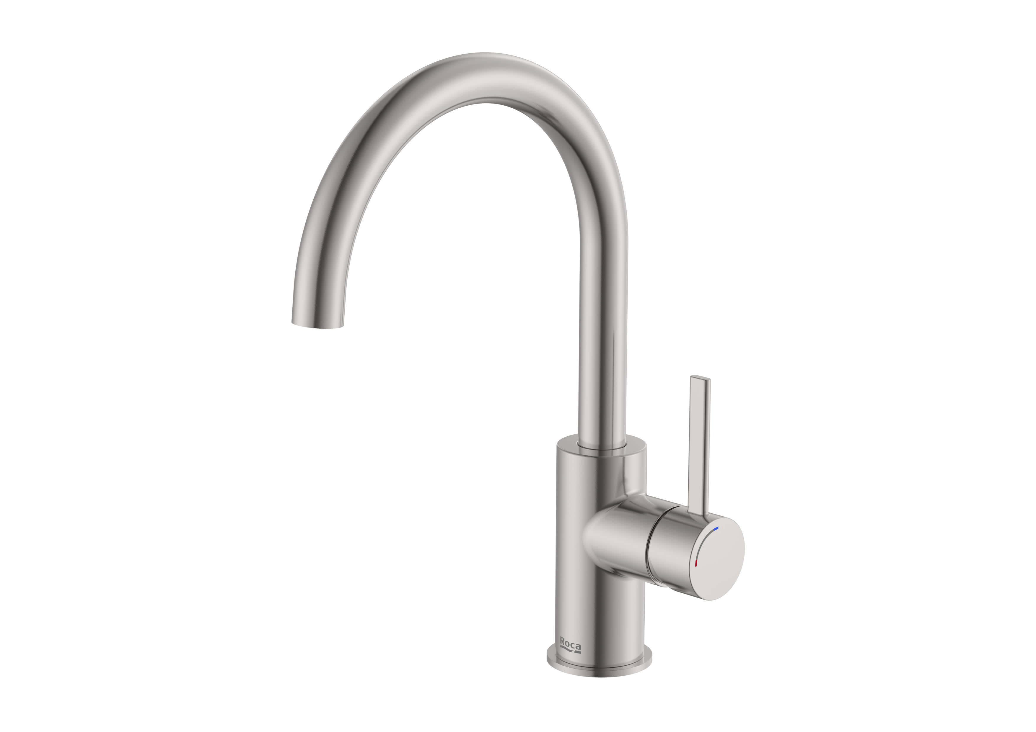 Torneiras para lavatório Stainless Steel Finish  Ona A5A4A9ESM0 Roca