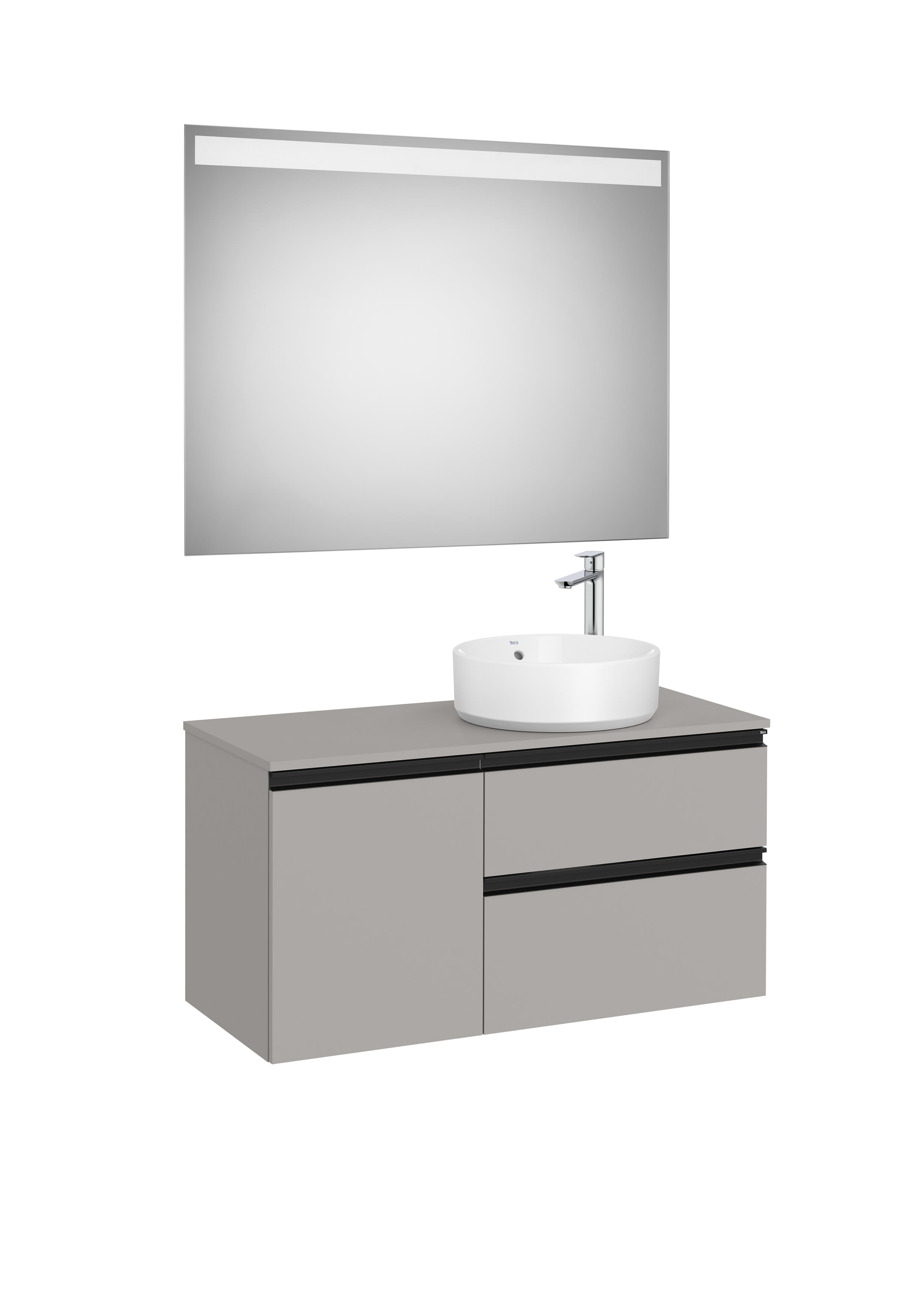 Movéis com lavatório Cinzento Mate The Gap A852001547 Roca