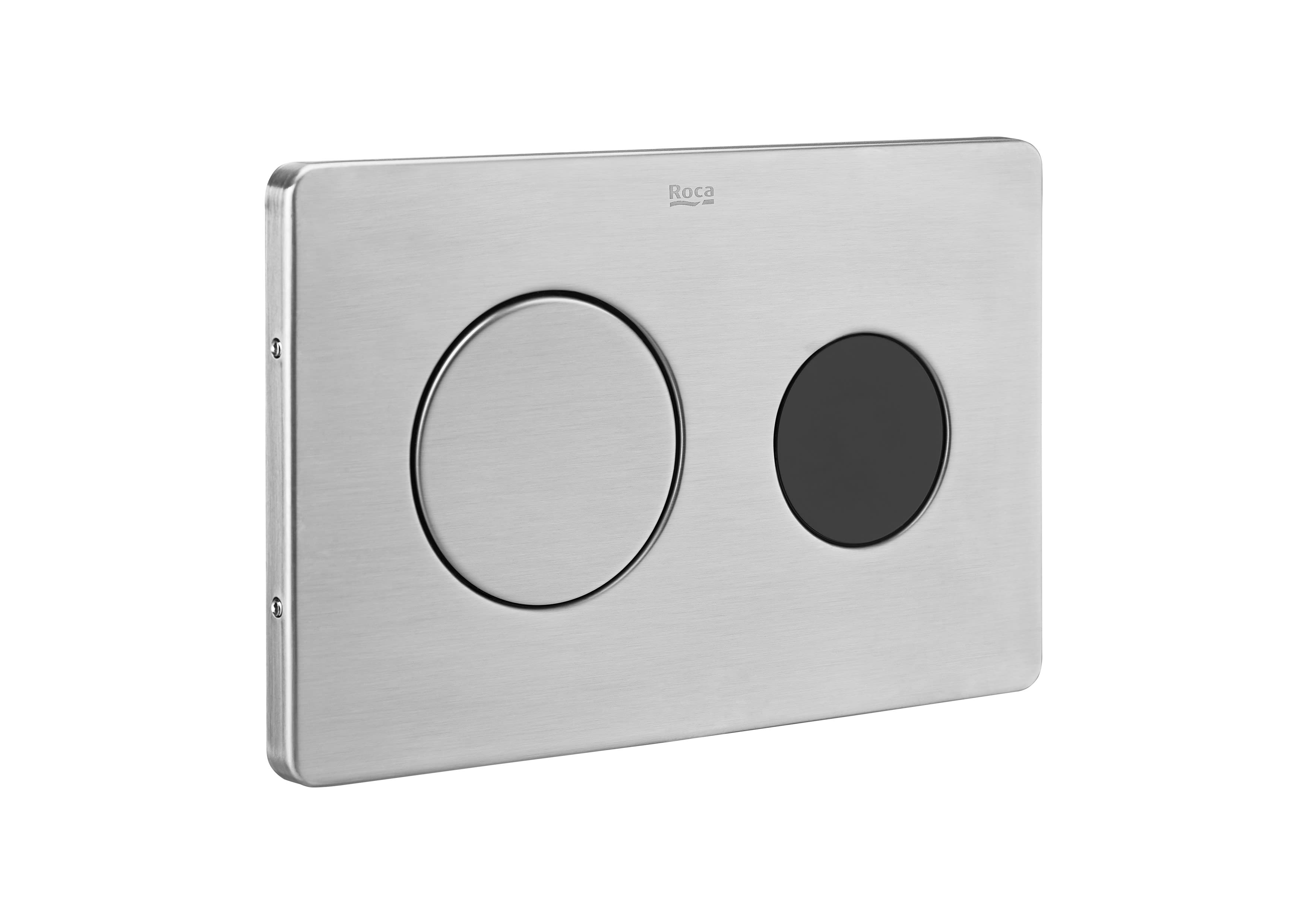 Placas de acionamento Stainless Steel In-Wall A890189500 Roca