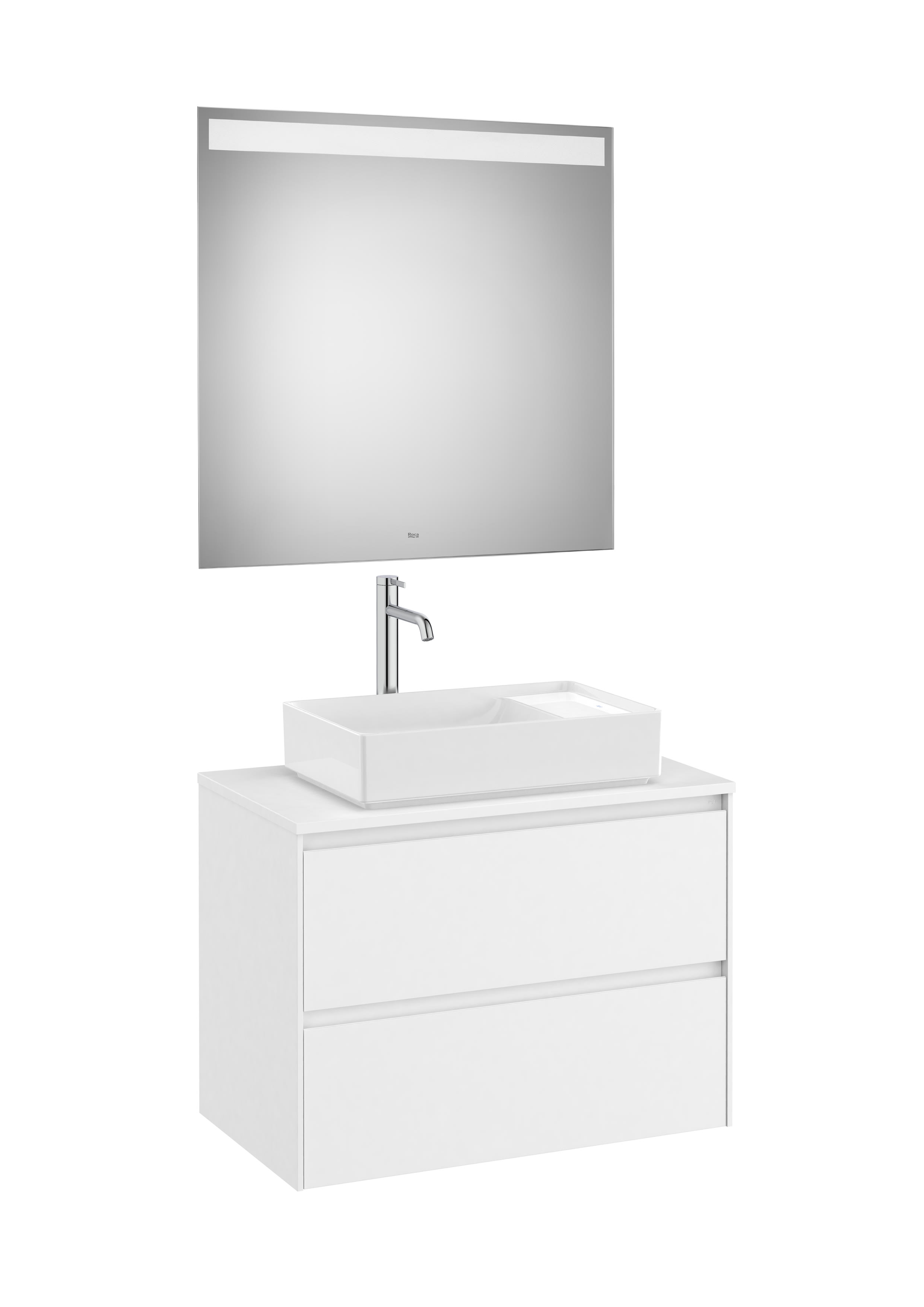 Movéis com lavatório Branco Mate Ona A851716509 Roca