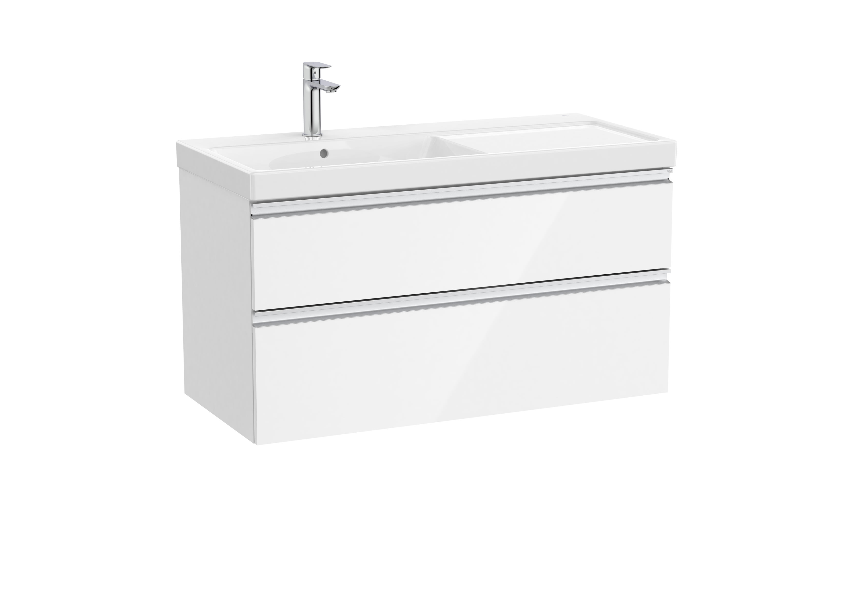Movéis com lavatório Branco brilho The Gap A851966806 Roca