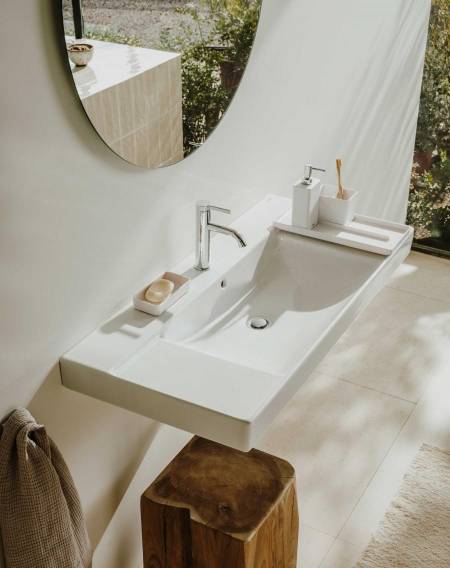 Os lavatório murais podem melhorar a rotina diária na casa de banho